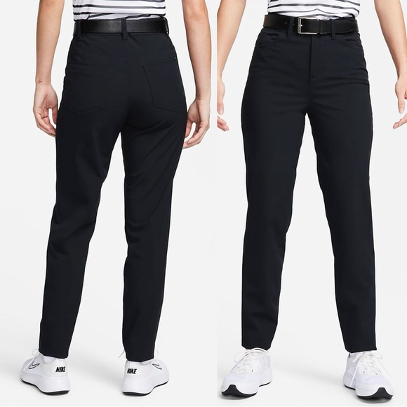 Nike Tour Water Repel Women's Slim-Fit Golf Pants Black Classic Size M - Picture 2 of 14